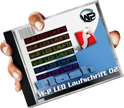LED Flash Laufschrift 02