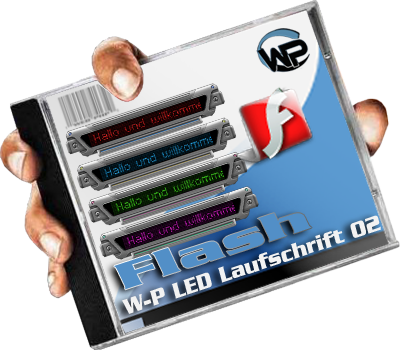 LED Flash Laufschrift 03 Grafik