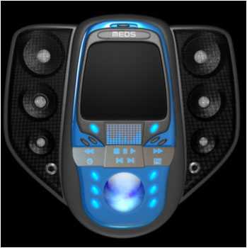 W-P-Flash-Player V3 Blau
