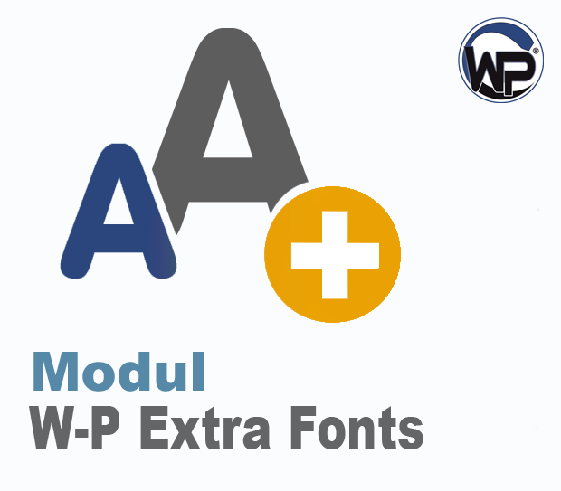 W-P Extra Fonts - Modul