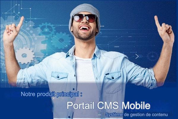 WEB-PHP CMS Portal Mobile
