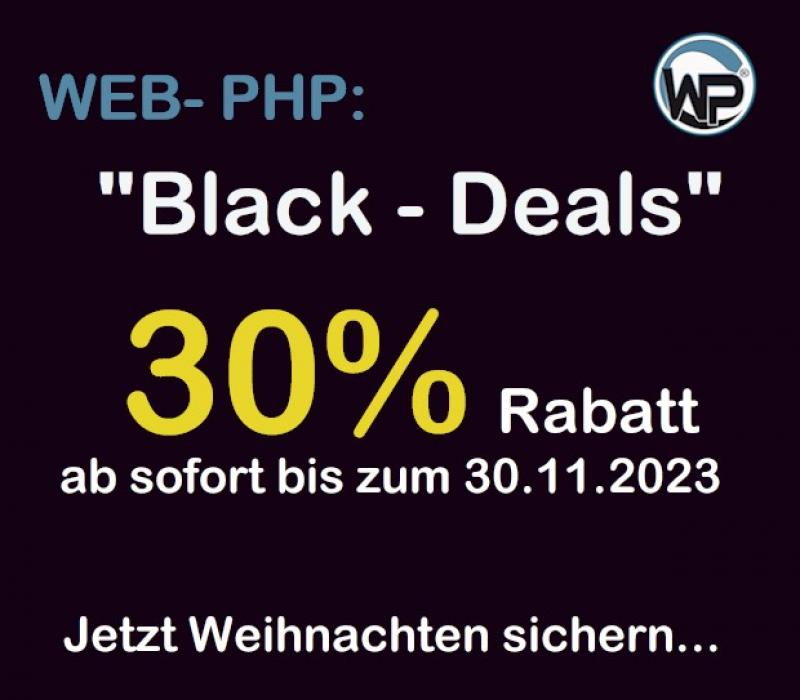 WEB-PHP: Black Deals