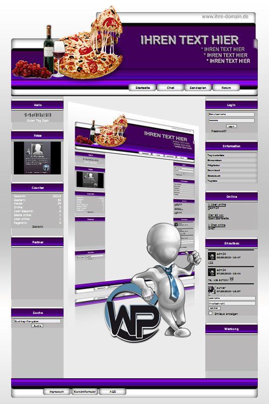 Ideal Standard: Pizza Template-Lila 003_wp_pizza_03