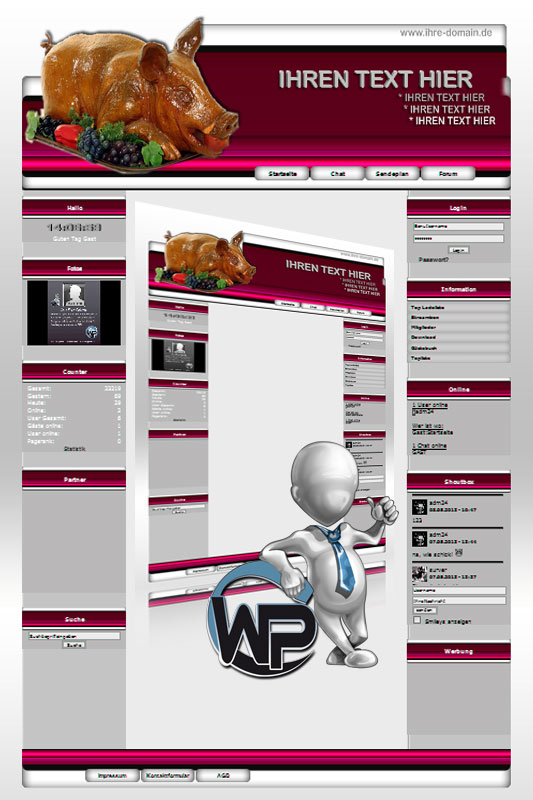 Ideal Standard: Partyservice Template-Rosa 005_wp_partyservice_05