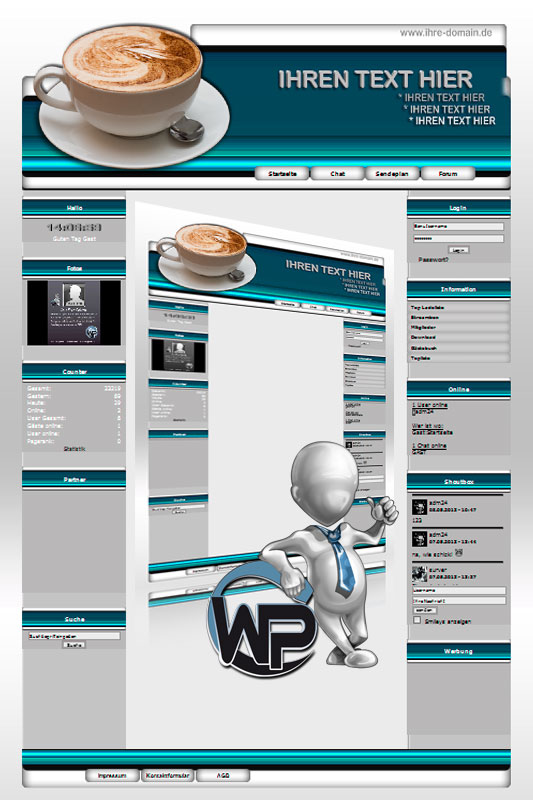 Ideal Standard: Kaffee Template-T?rkis 012_wp_kaffee_12