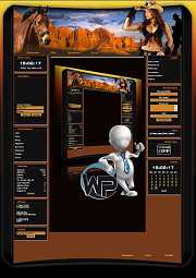 W-P Wildwest, Fun-Template fr das CMS Portal V2